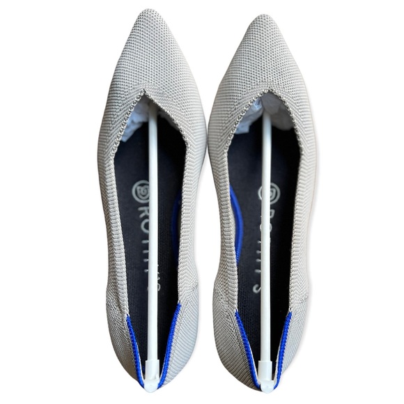 ROTHY’S The Point Flax Birdseye Ballerina Flat - Picture 4 of 7